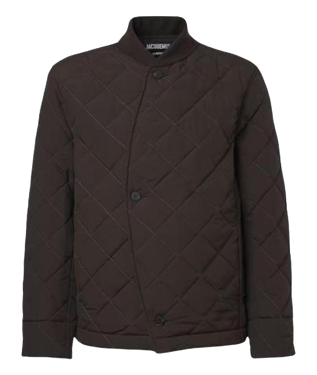 JACQUEMUS Темно-синяя полиамидовая куртка, фото 1