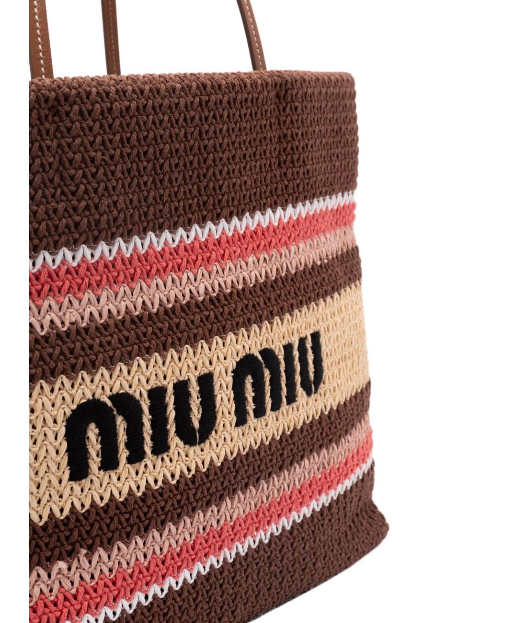 MIU MIU Мульти тканевая сумка тоут, фото 3