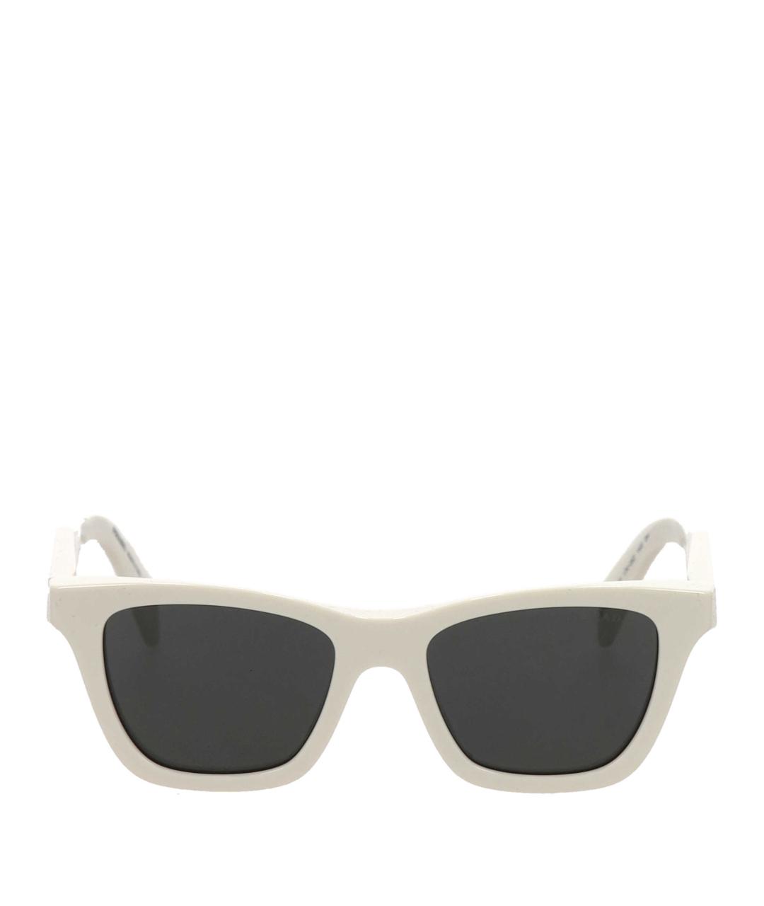 PRADA Белые солнцезащитные очки, фото 1