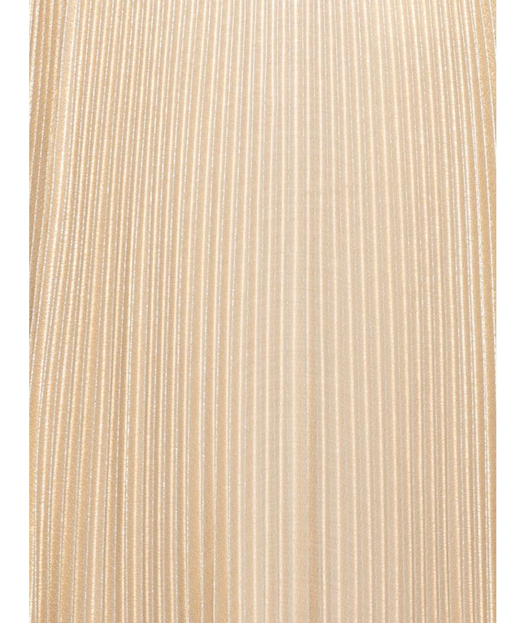 JOSEPH Бежевая шелковая юбка миди, фото 2