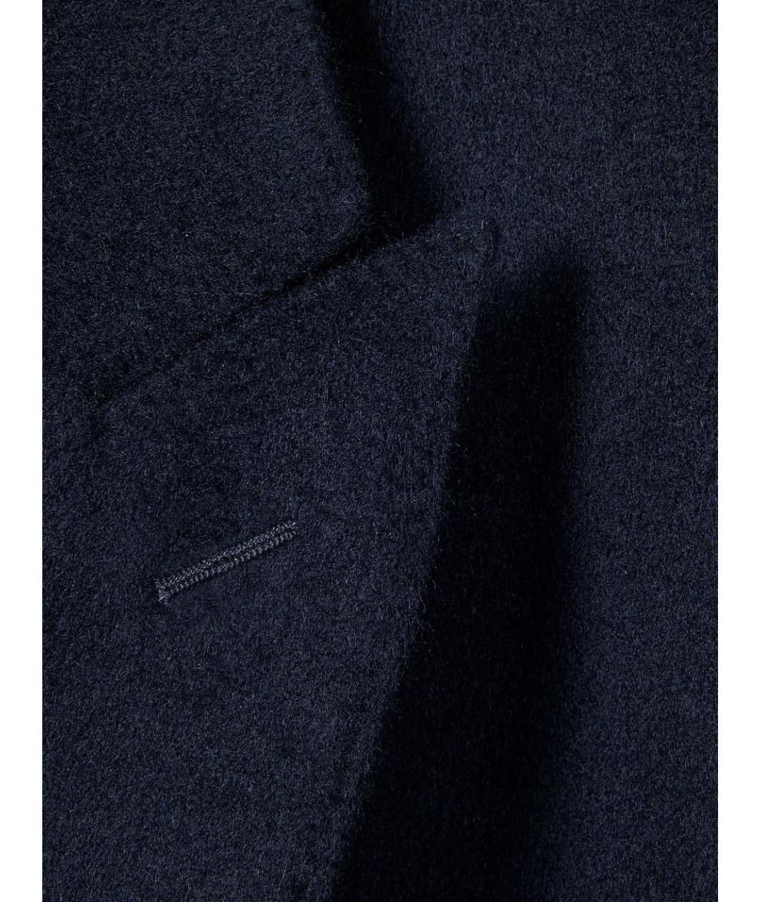 GUCCI Темно-синее шерстяное пальто, фото 2