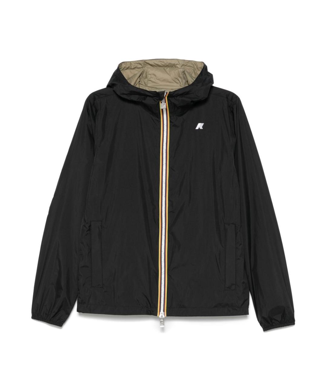 K-WAY Черная полиамидовая куртка, фото 1