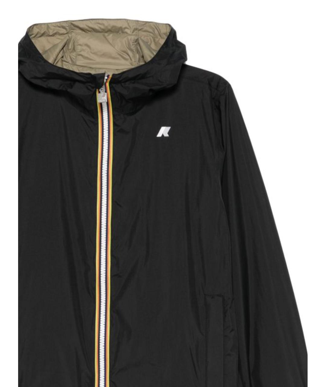 K-WAY Черная полиамидовая куртка, фото 2