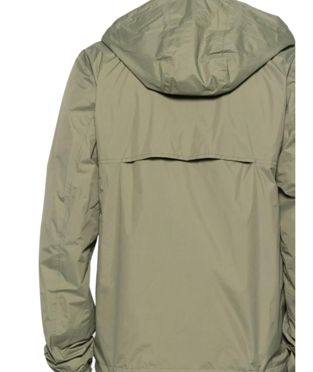 K-WAY Зеленая полиамидовая куртка, фото 3