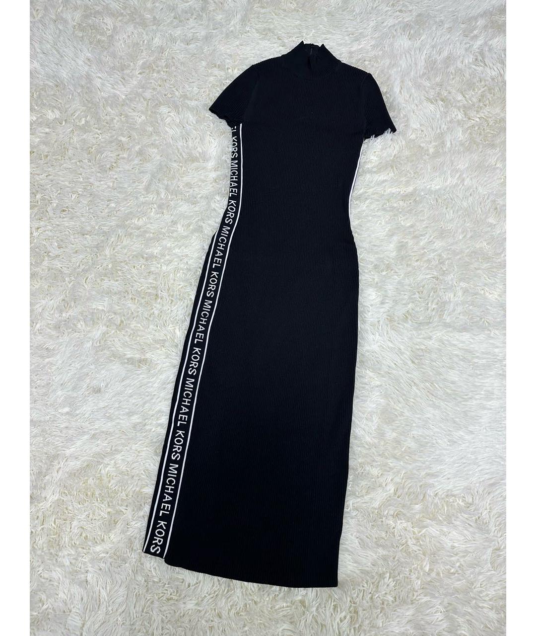MICHAEL MICHAEL KORS Черное повседневное платье, фото 3