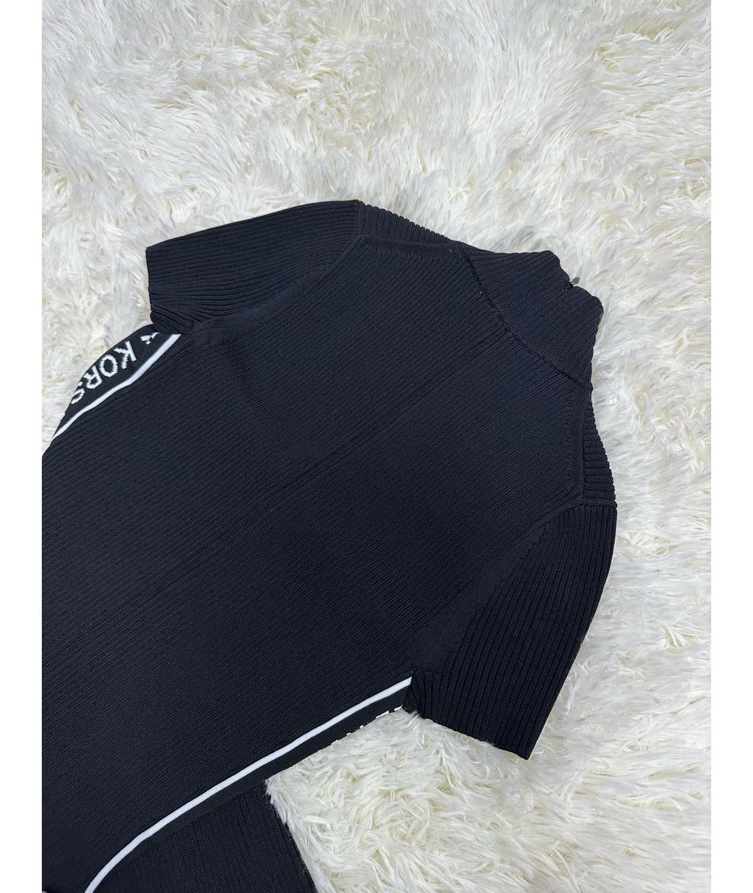 MICHAEL MICHAEL KORS Черное повседневное платье, фото 6