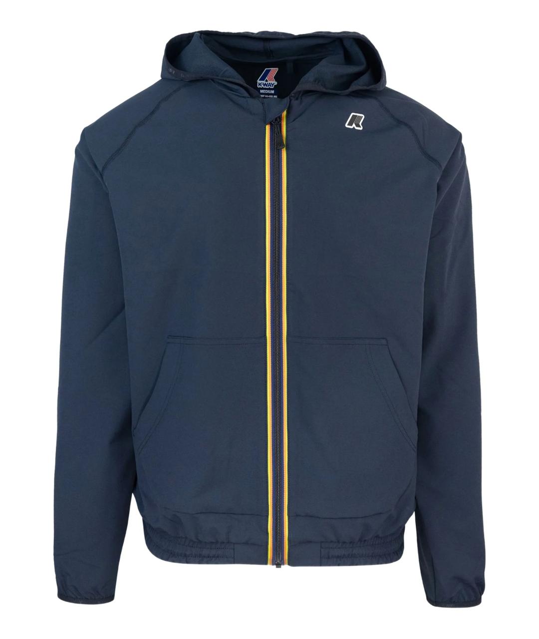 K-WAY Синяя полиэстеровая куртка, фото 1