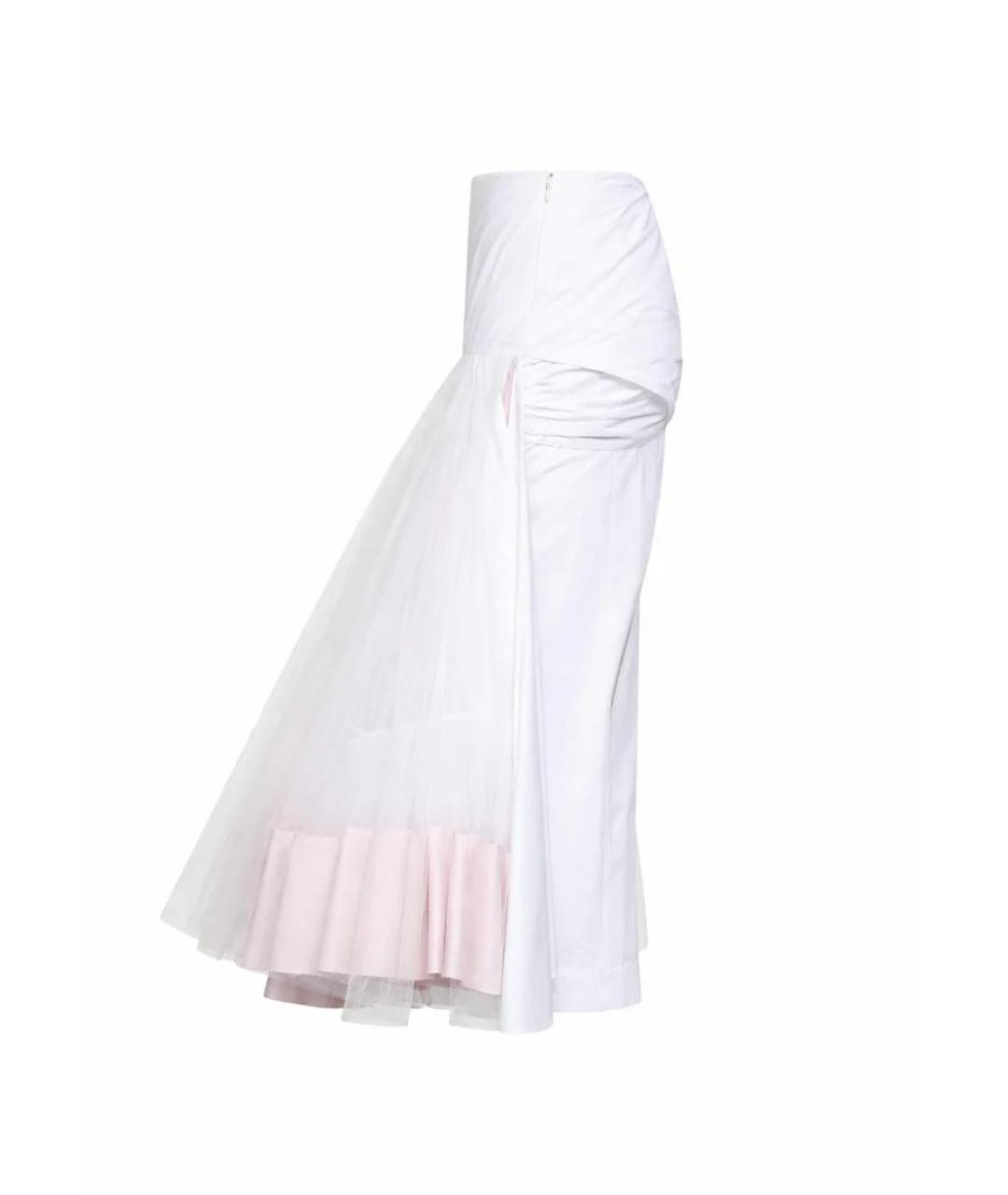 JACQUEMUS Розовая хлопковая юбка миди, фото 3