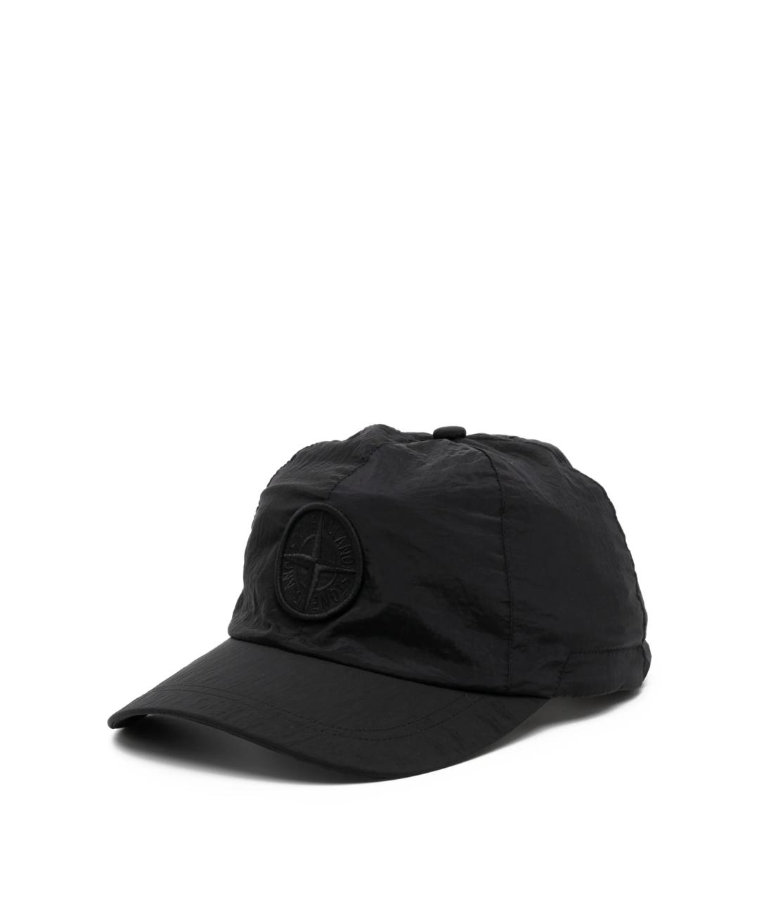 STONE ISLAND Черная кепка/бейсболка, фото 1
