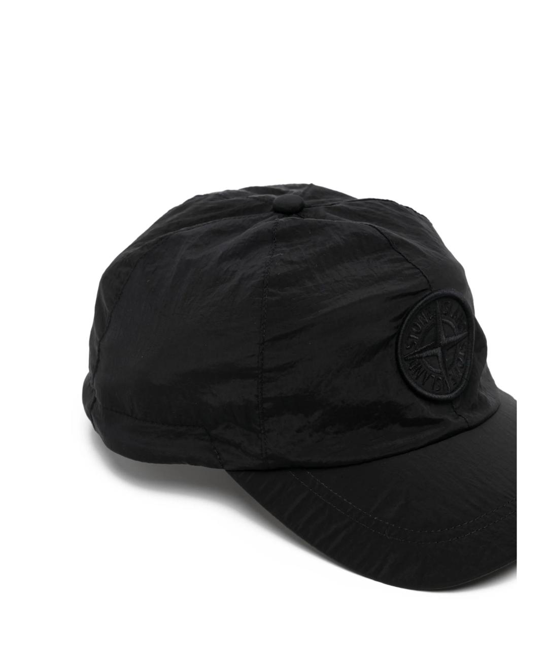 STONE ISLAND Черная кепка/бейсболка, фото 2