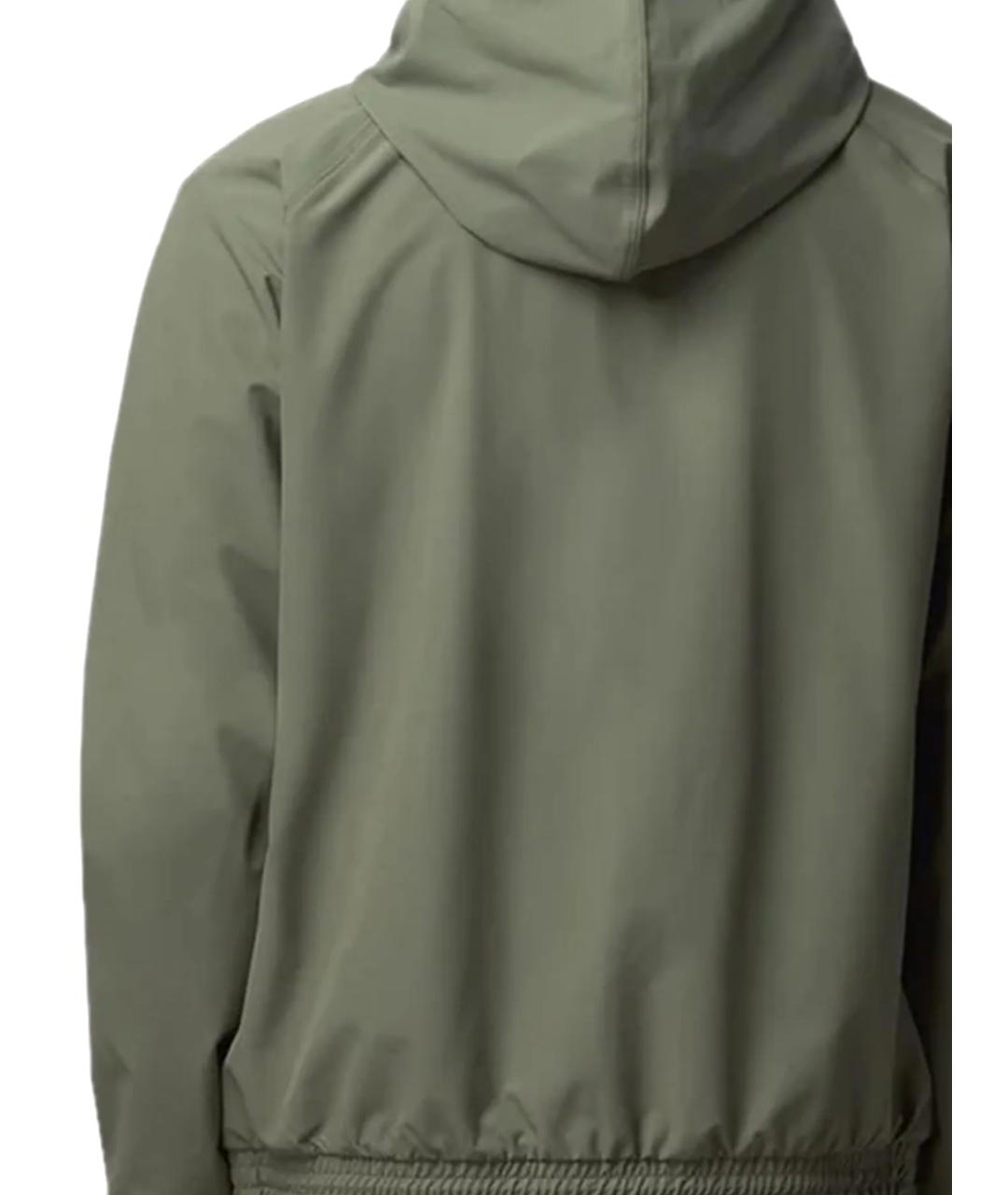 K-WAY Зеленая полиэстеровая куртка, фото 3