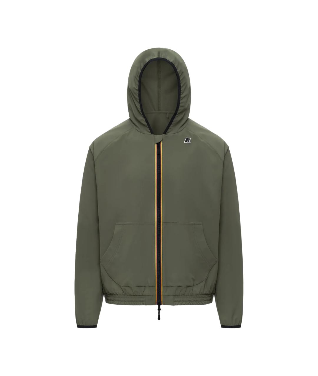 K-WAY Зеленая полиэстеровая куртка, фото 1