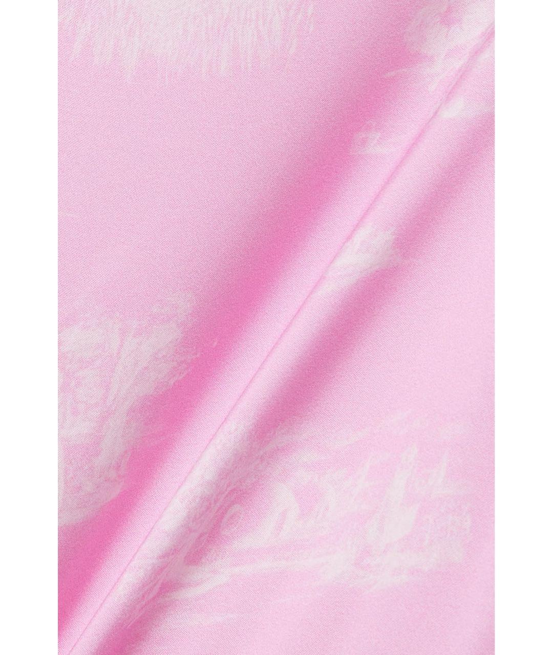 JACQUEMUS Розовый вискозный сарафан, фото 4