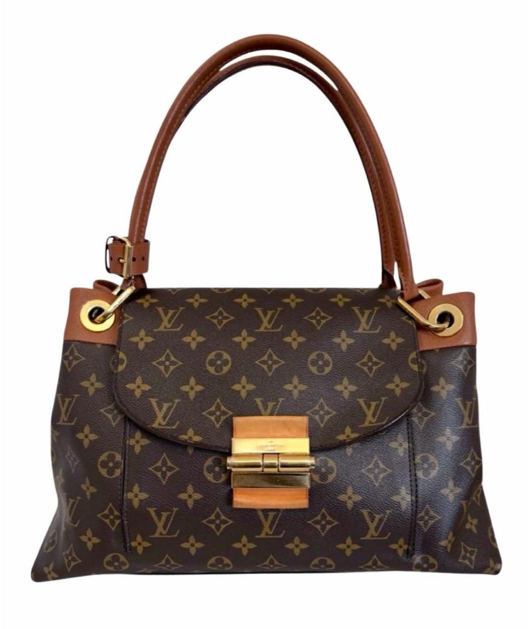 LOUIS VUITTON Коричневая сумка тоут, фото 9