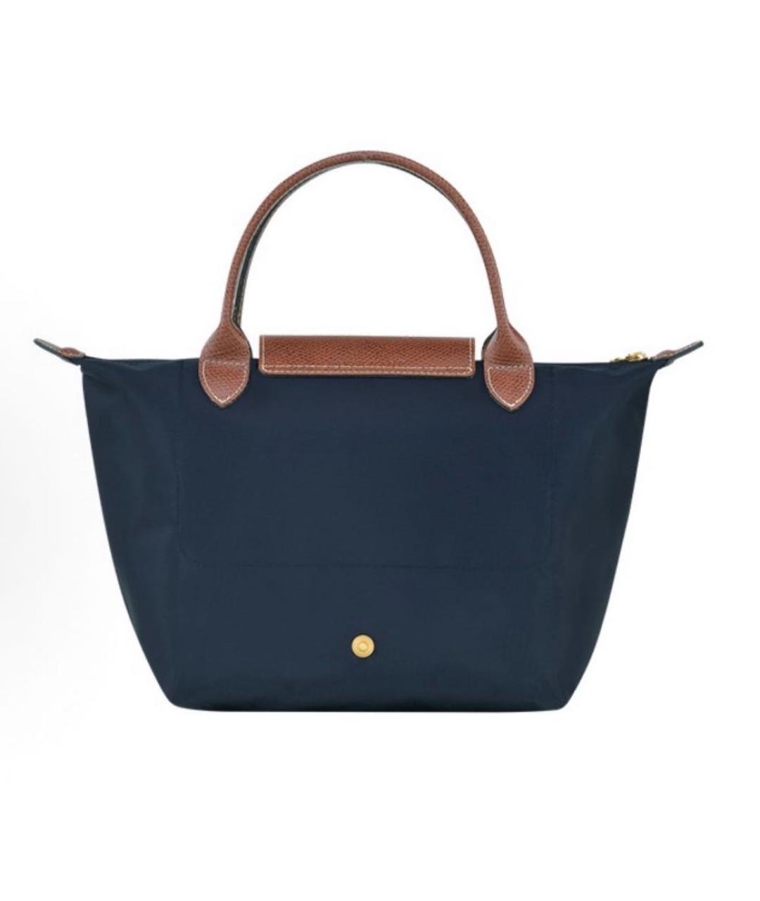 LONGCHAMP Темно-синяя сумка тоут, фото 2