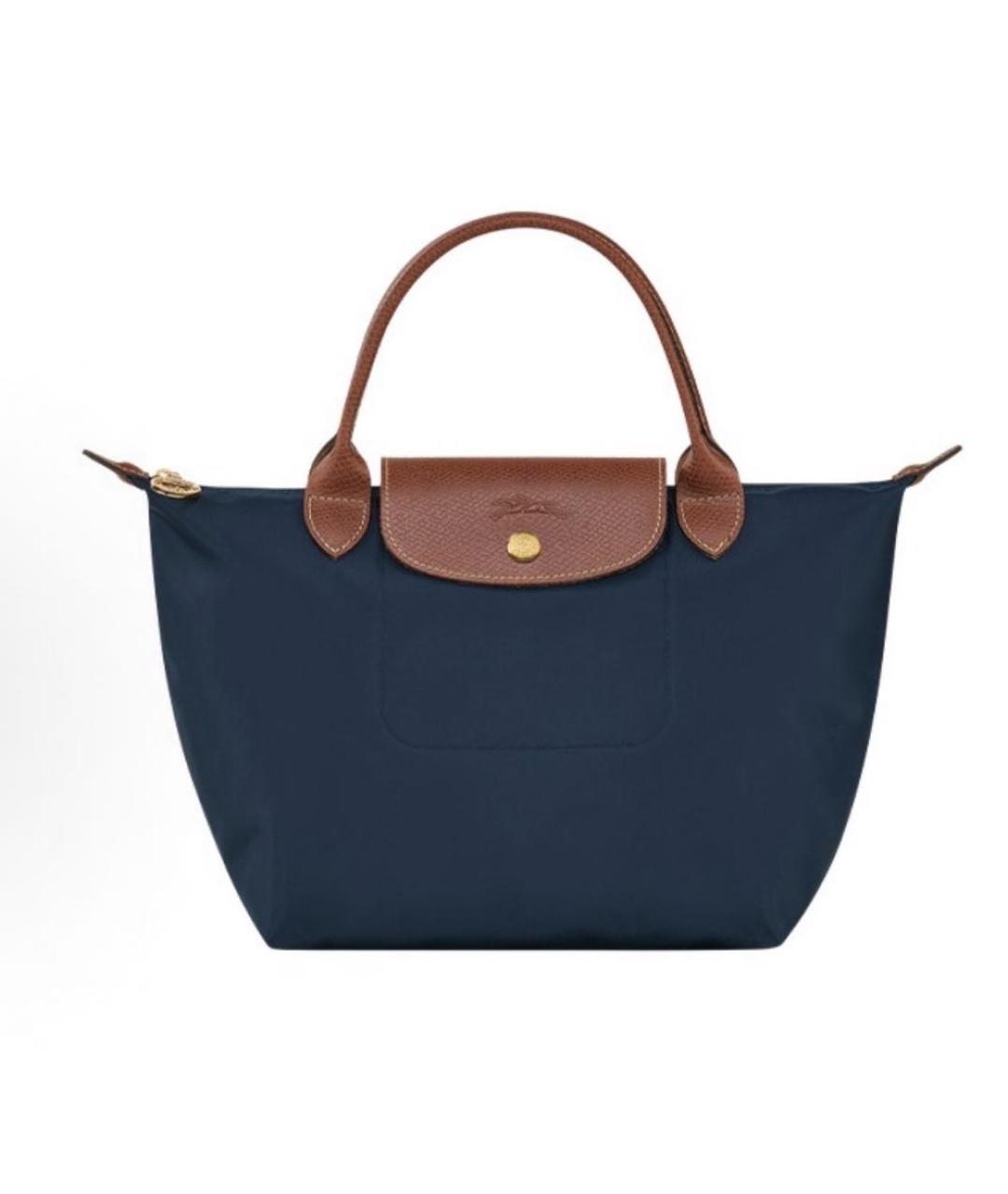 LONGCHAMP Темно-синяя сумка тоут, фото 9