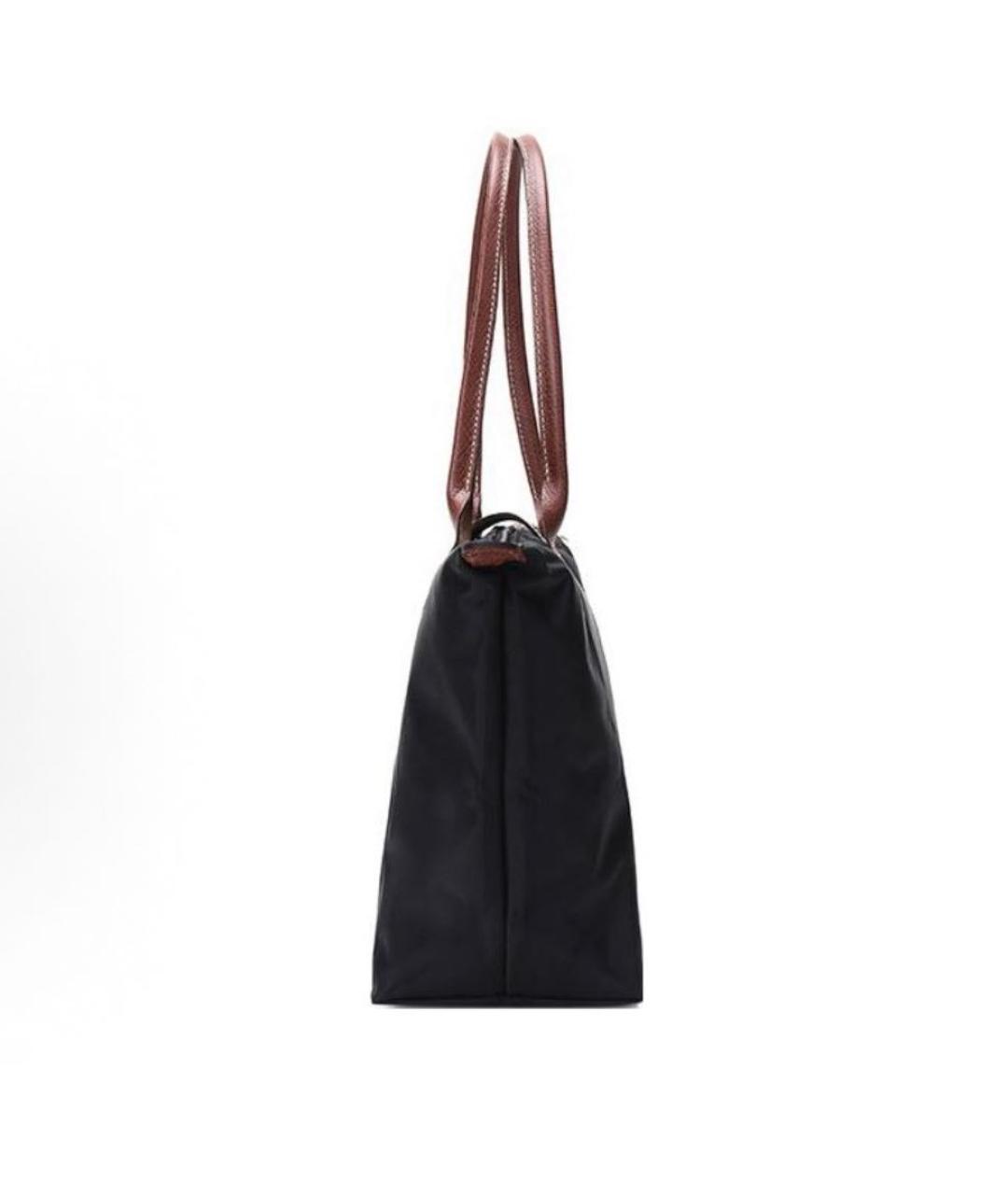 LONGCHAMP Черная сумка тоут, фото 3