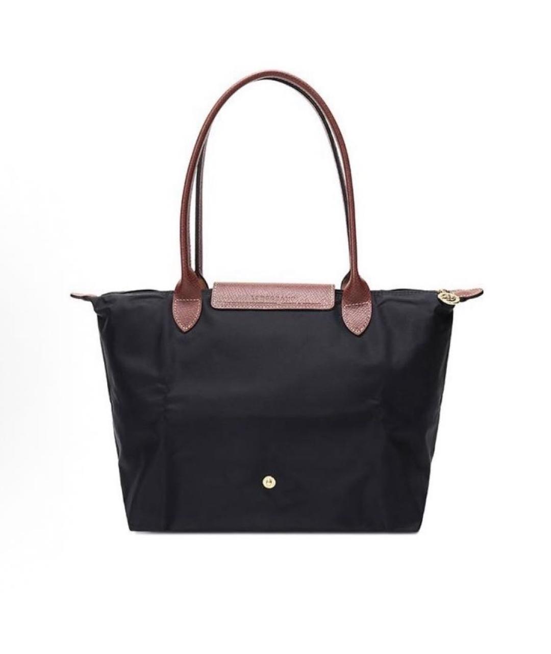 LONGCHAMP Черная сумка тоут, фото 2