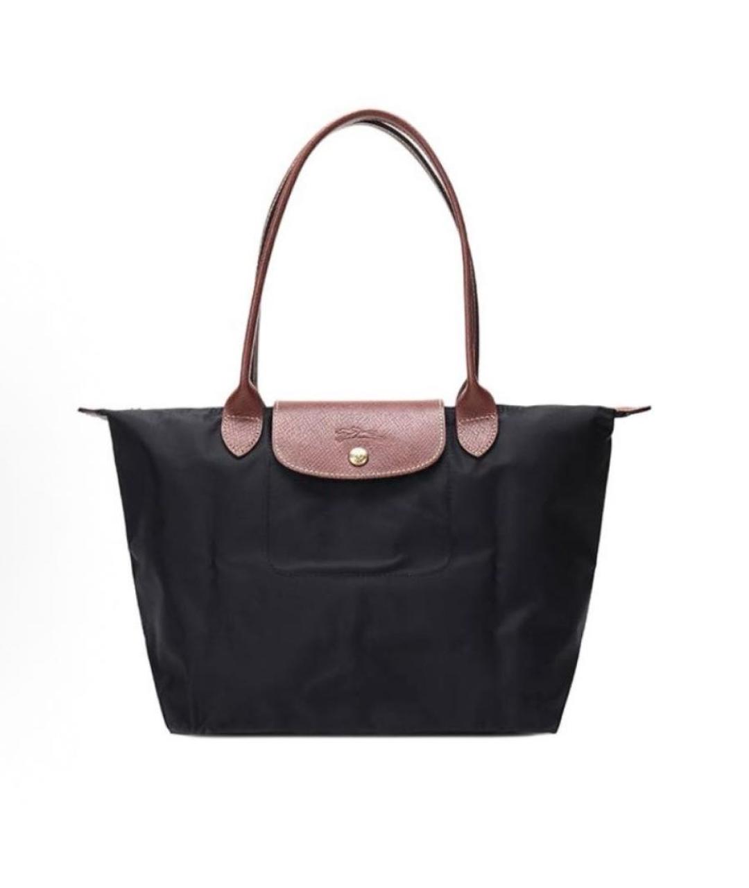 LONGCHAMP Черная сумка тоут, фото 9