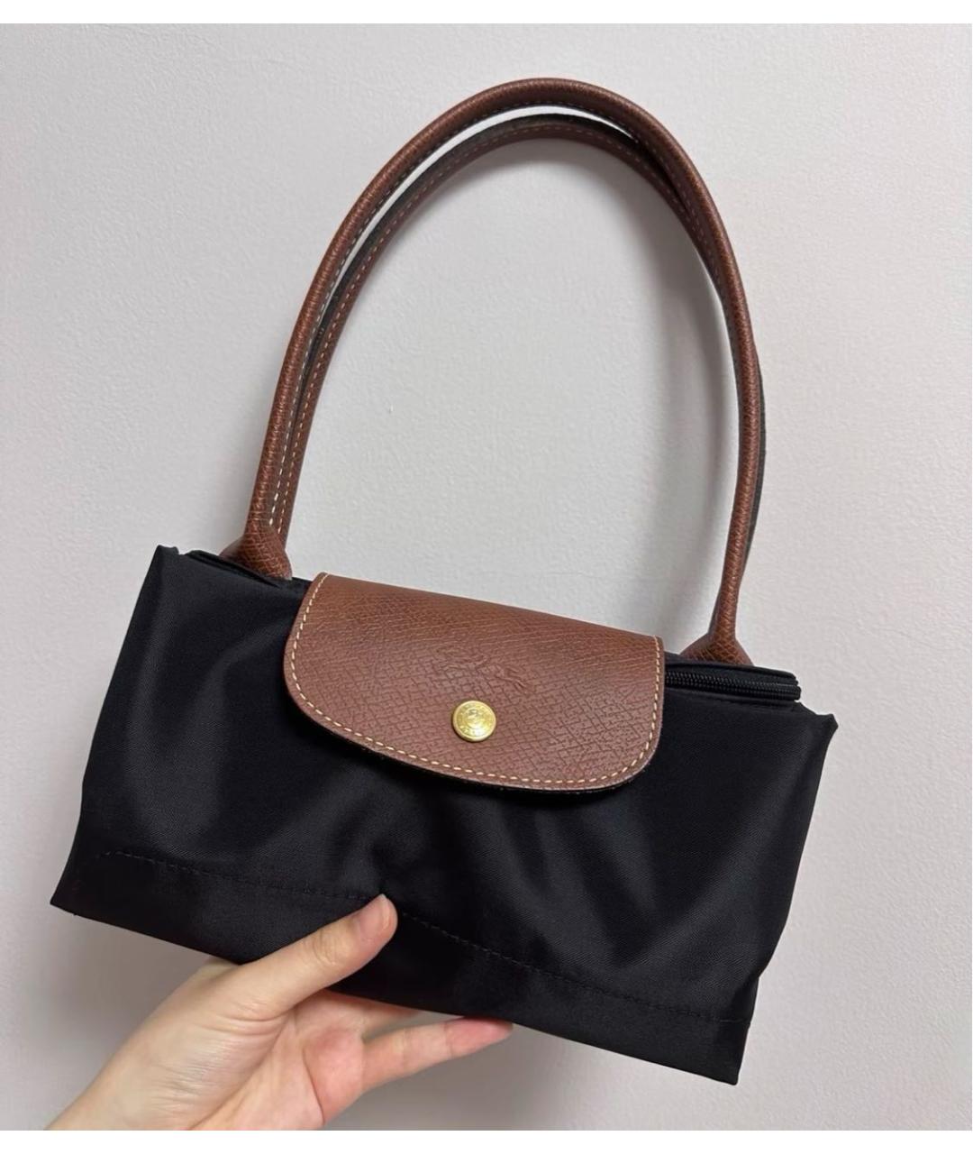 LONGCHAMP Черная сумка тоут, фото 8