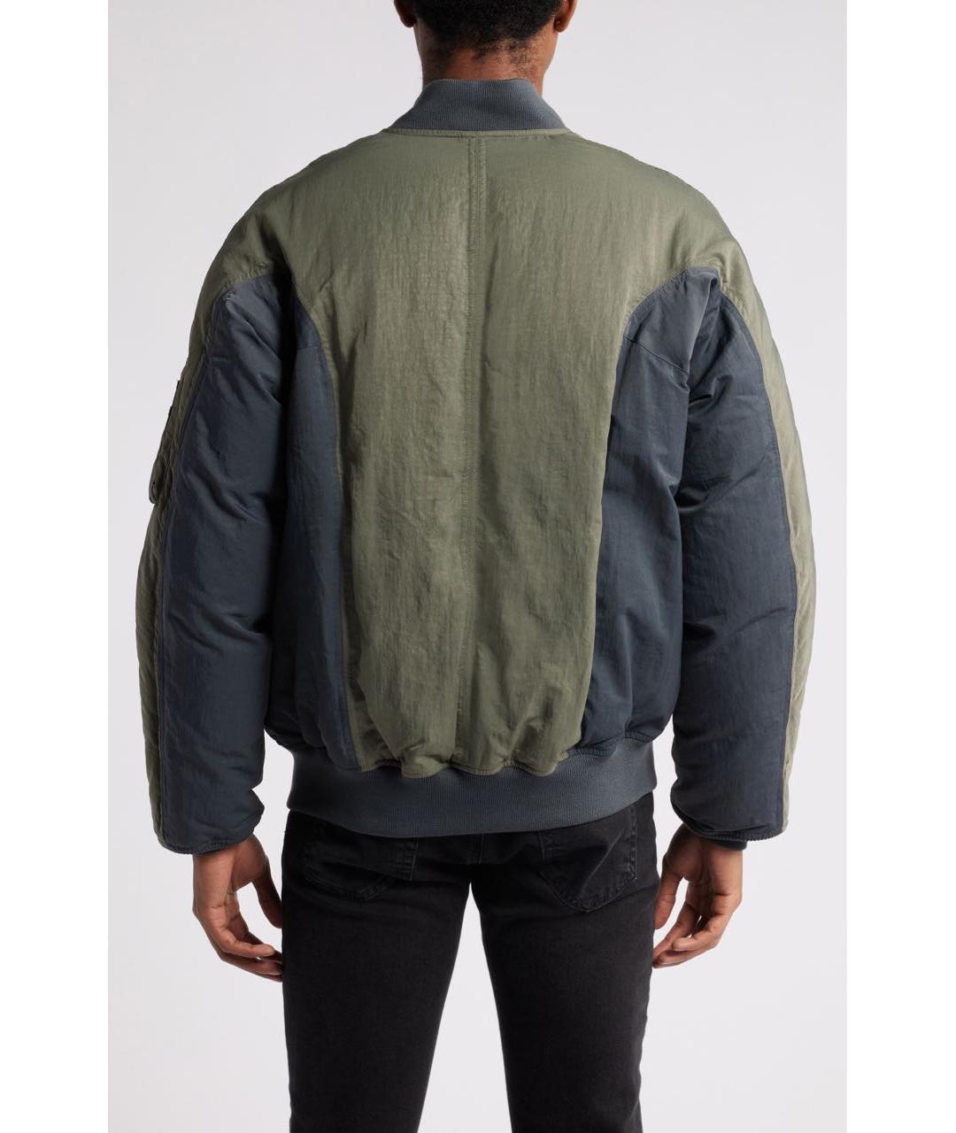 ALPHA INDUSTRIES Хаки пуховик, фото 2