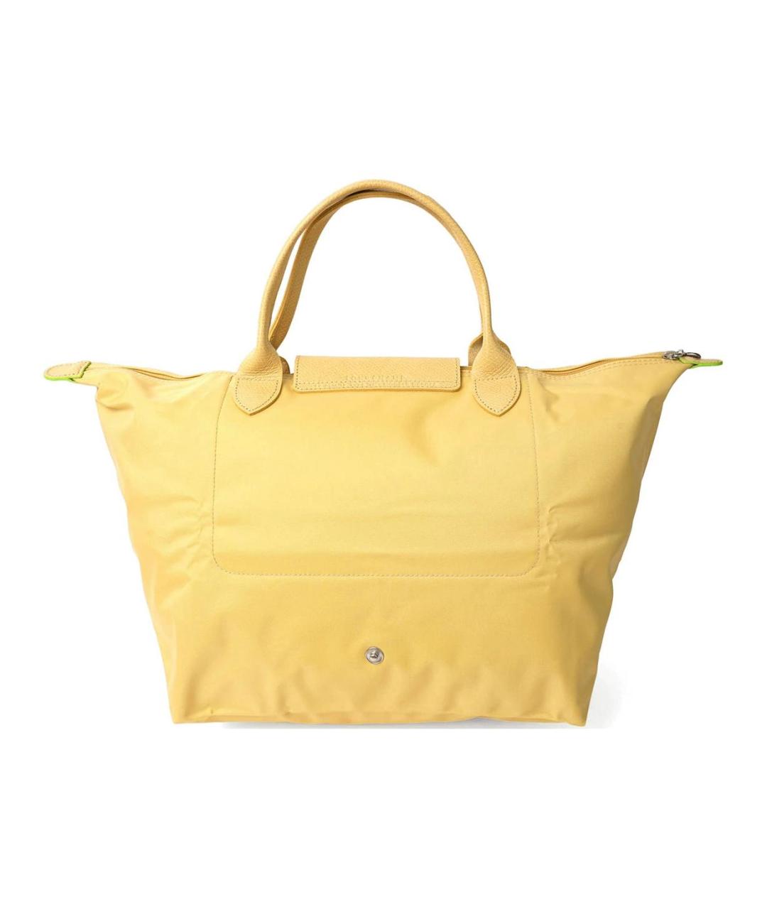 LONGCHAMP Желтая сумка тоут, фото 3