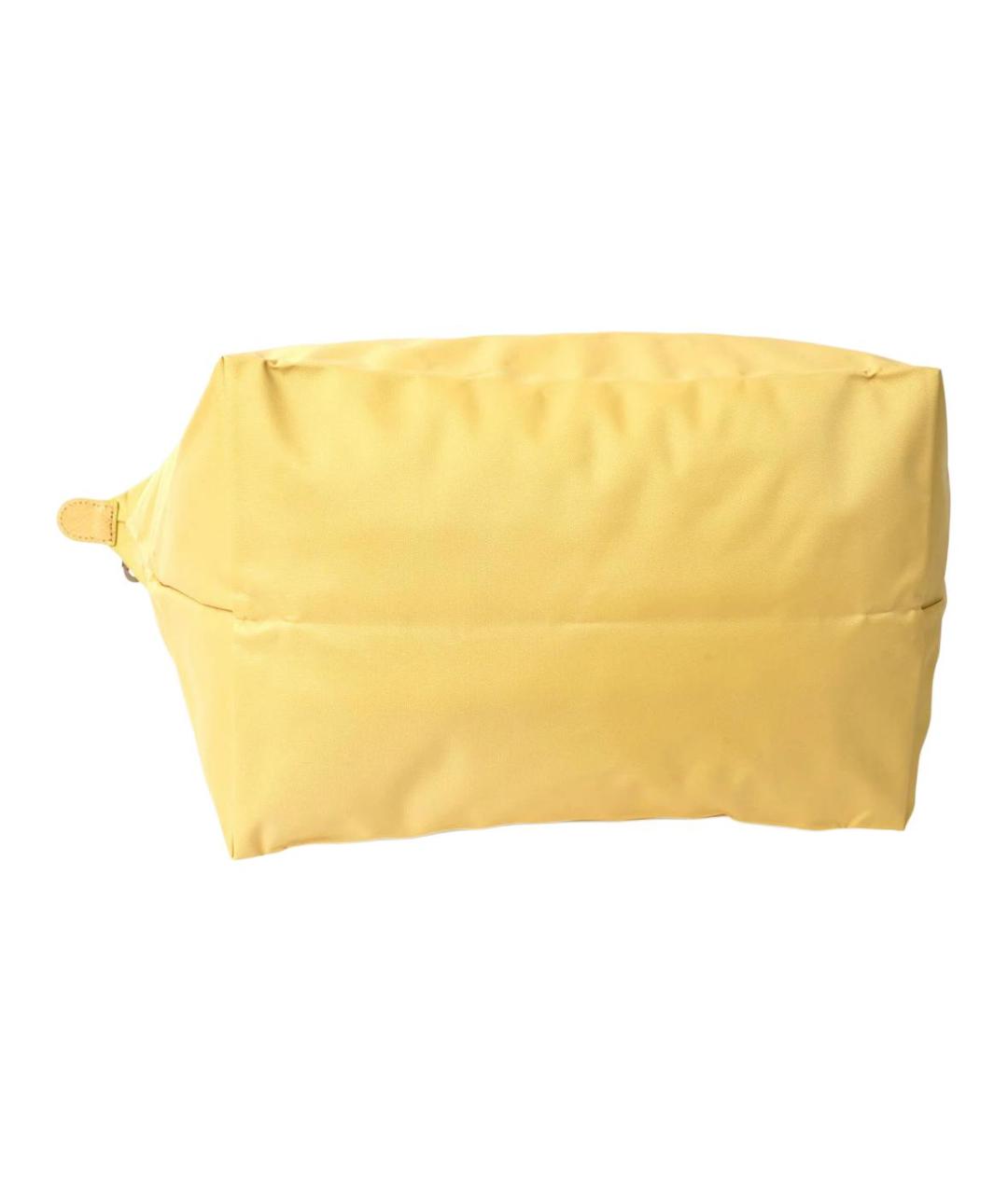 LONGCHAMP Желтая сумка тоут, фото 4