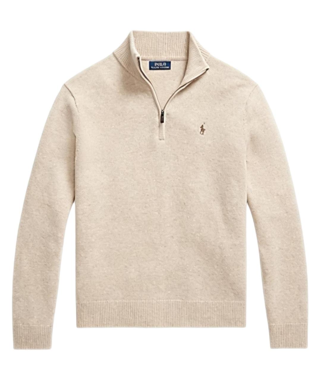POLO RALPH LAUREN Бежевый джемпер / свитер, фото 1