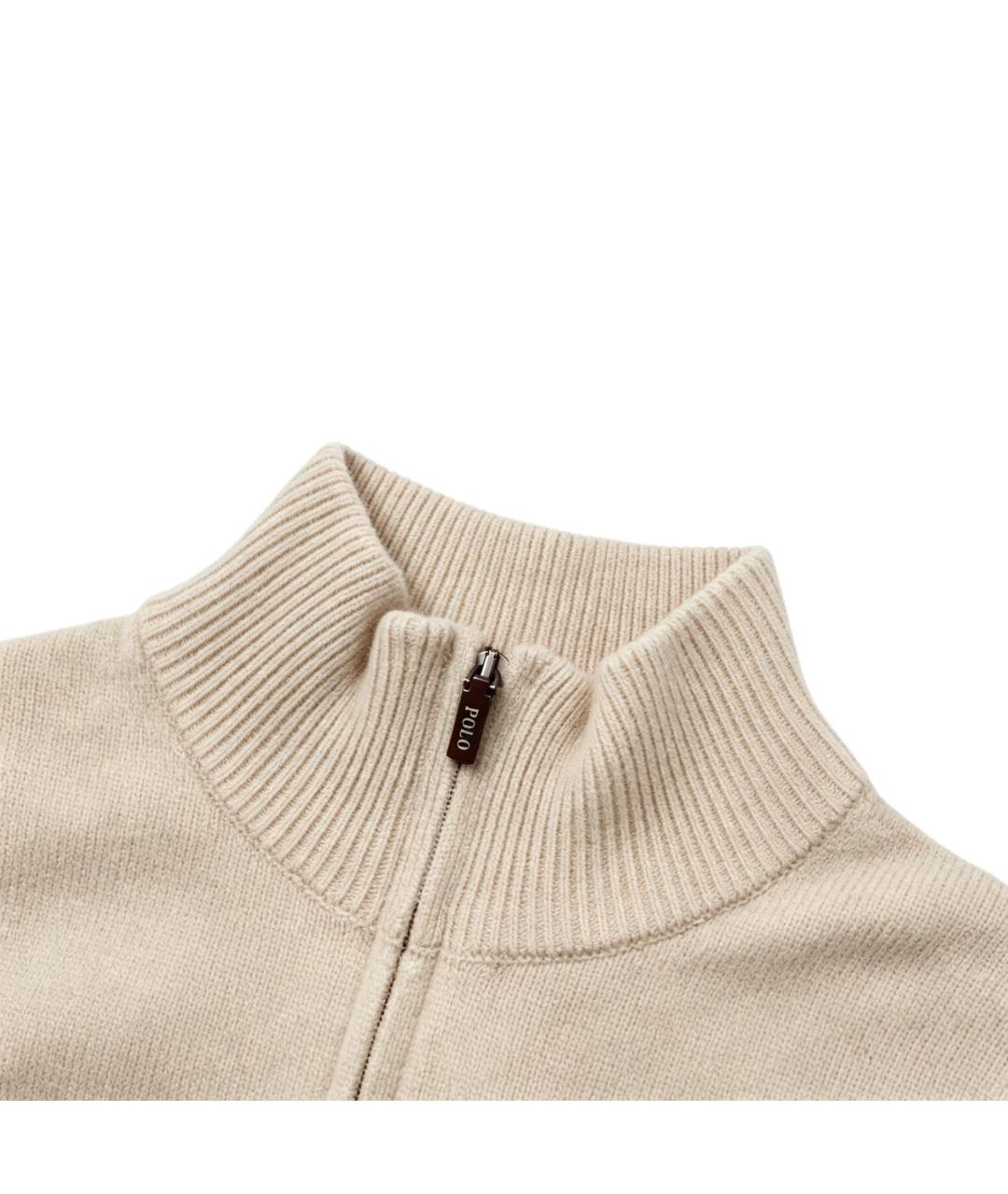 POLO RALPH LAUREN Бежевый джемпер / свитер, фото 3