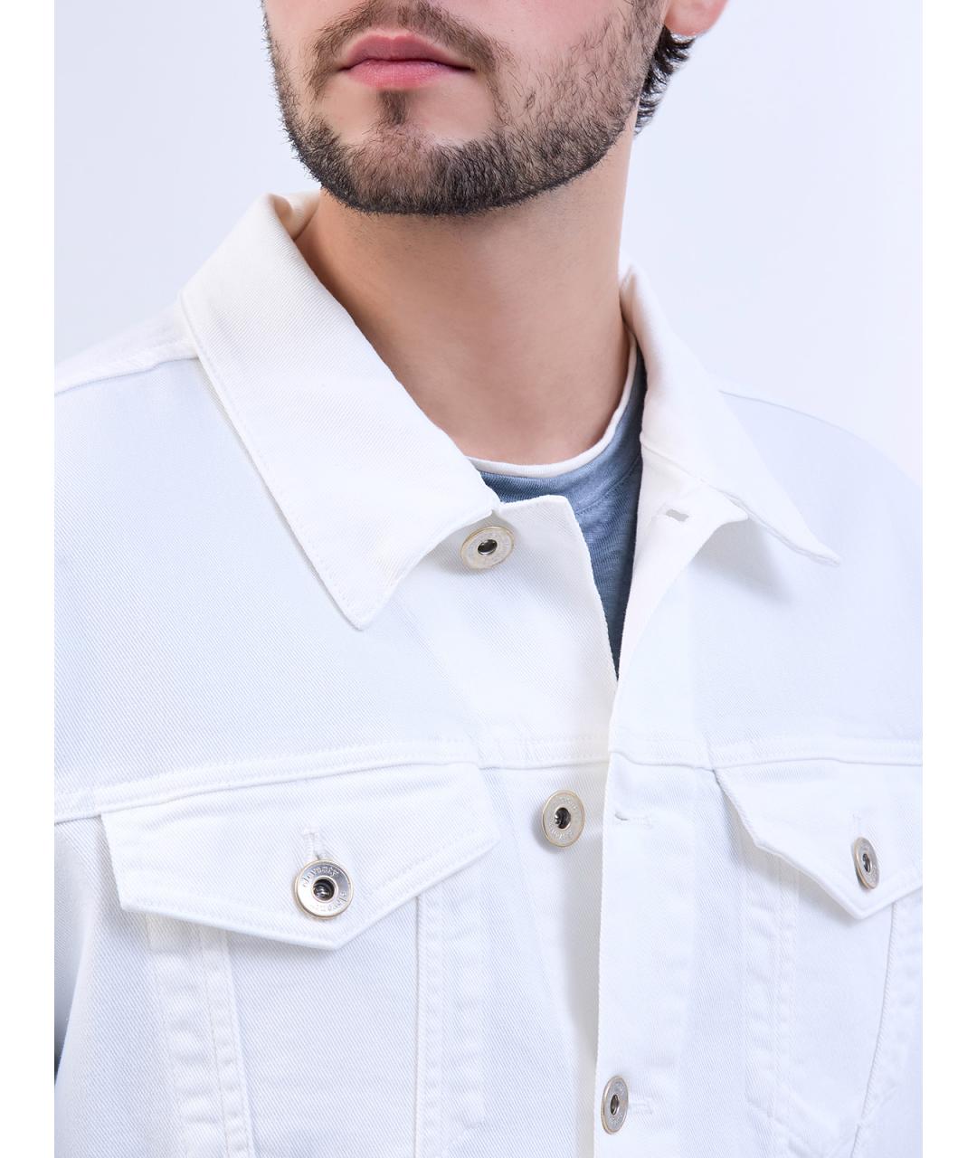 ELEVENTY Белая хлопковая куртка, фото 5