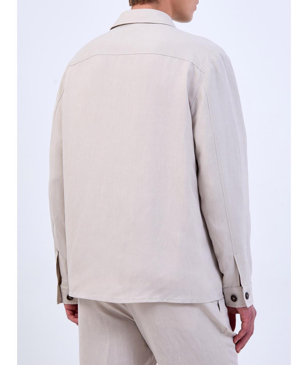 ELEVENTY Бежевая куртка, фото 4