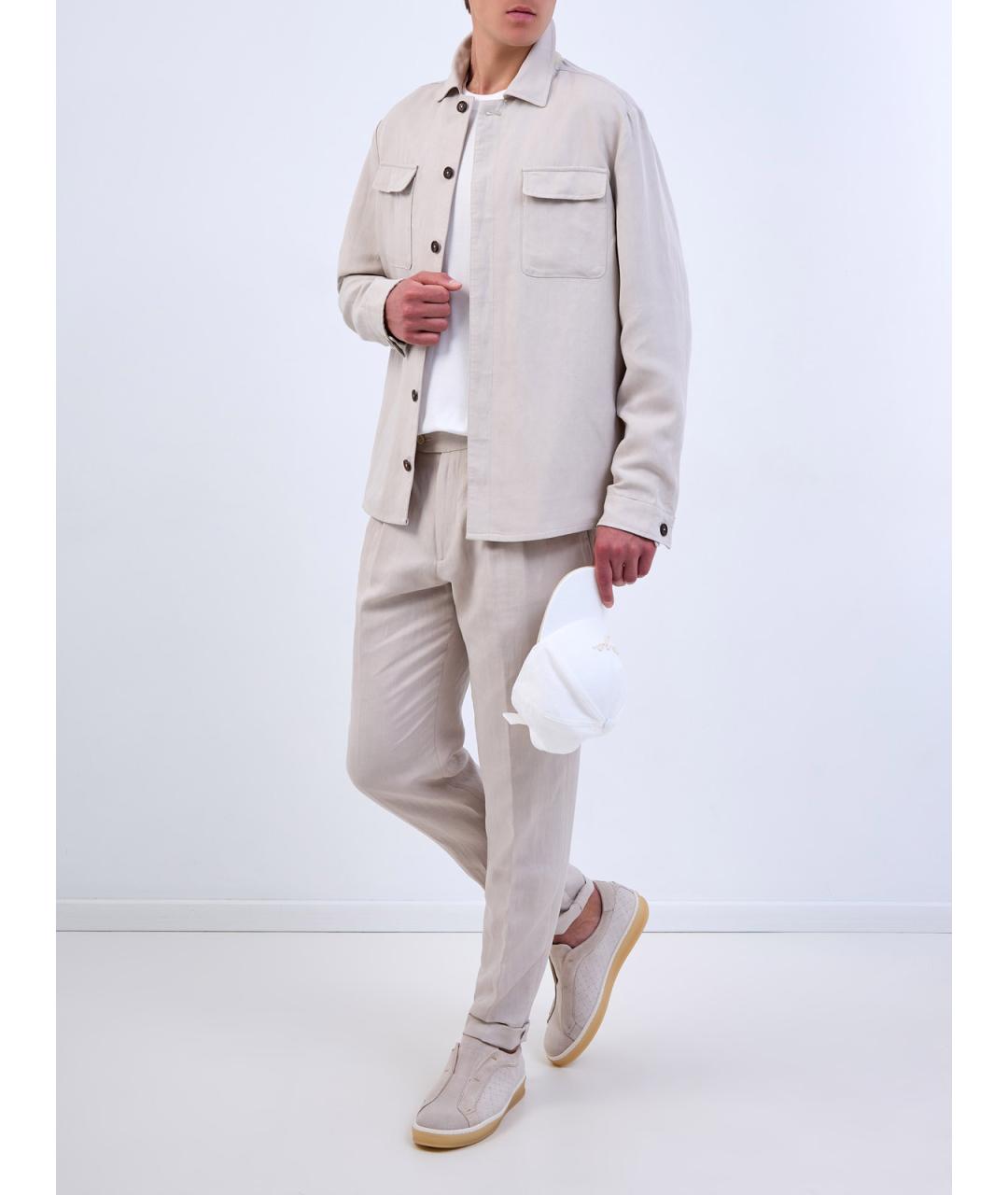 ELEVENTY Бежевая куртка, фото 2