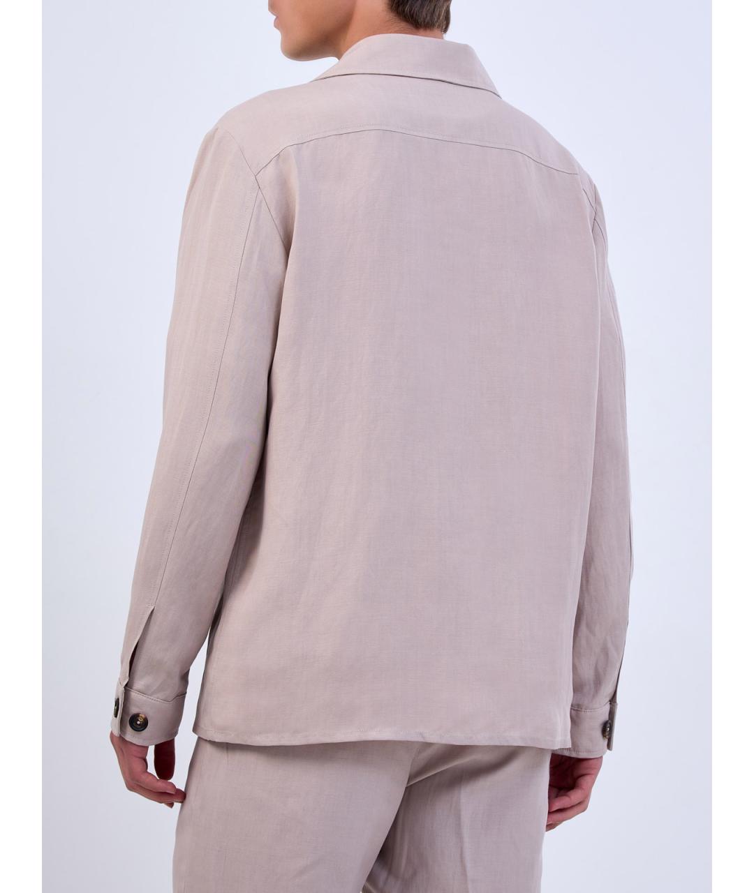 ELEVENTY Бежевая куртка, фото 4