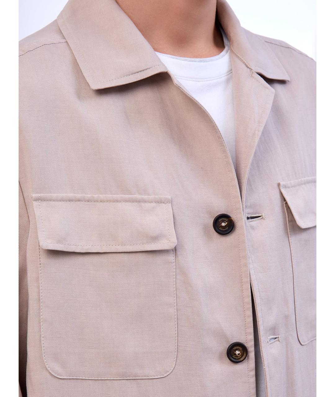 ELEVENTY Бежевая куртка, фото 5