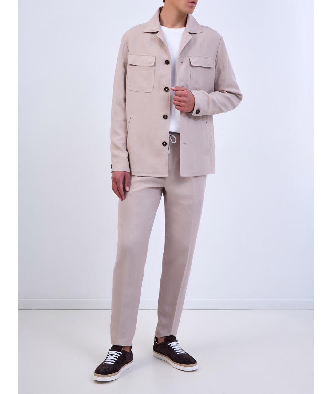 ELEVENTY Бежевая куртка, фото 2