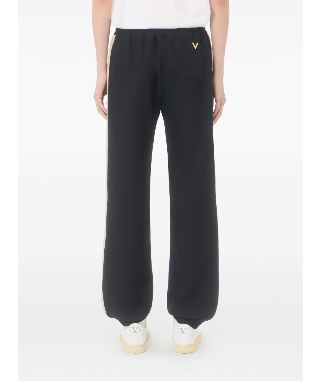 VALENTINO Черные повседневные брюки, фото 5