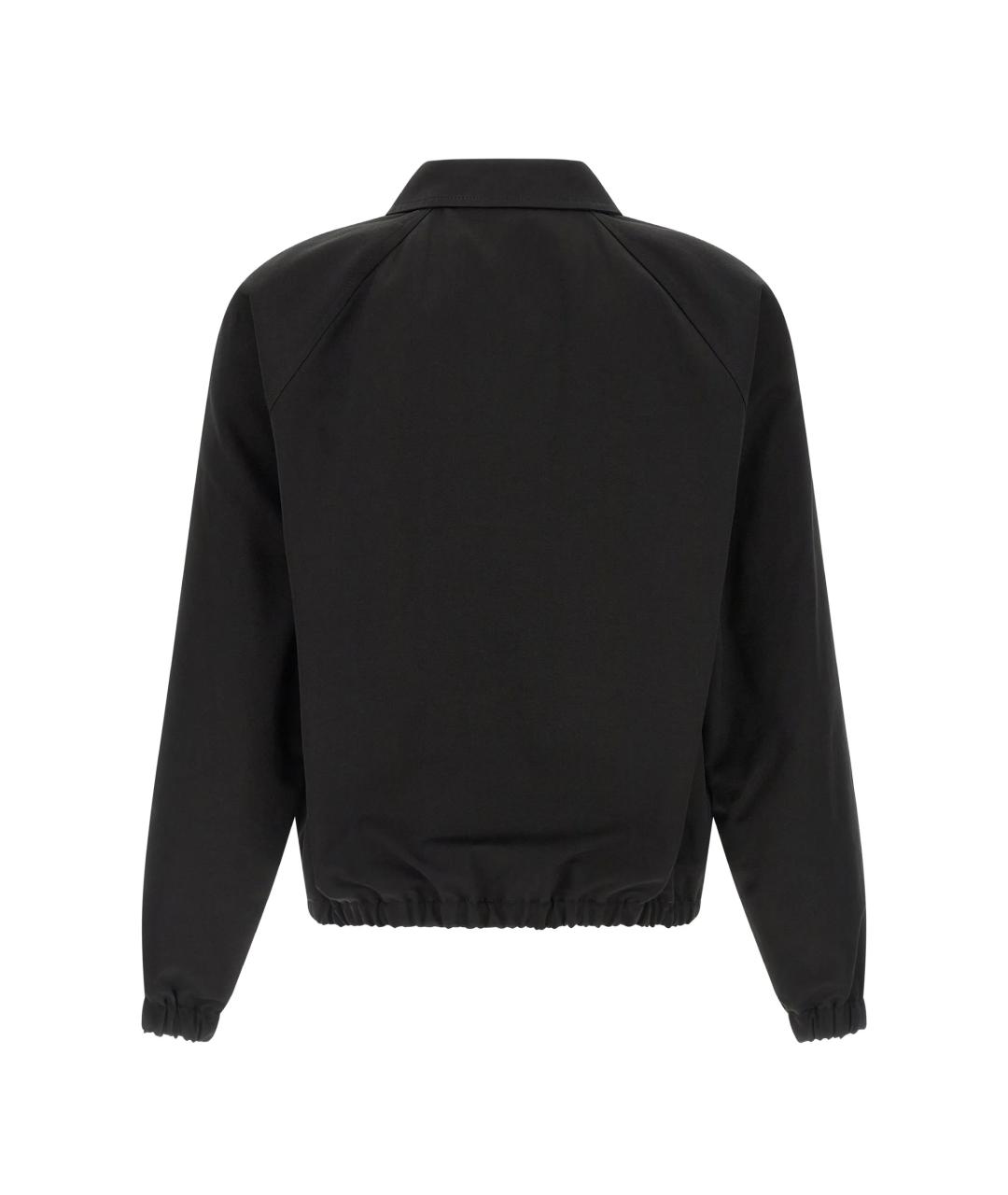 VALENTINO Черная хлопковая куртка, фото 2