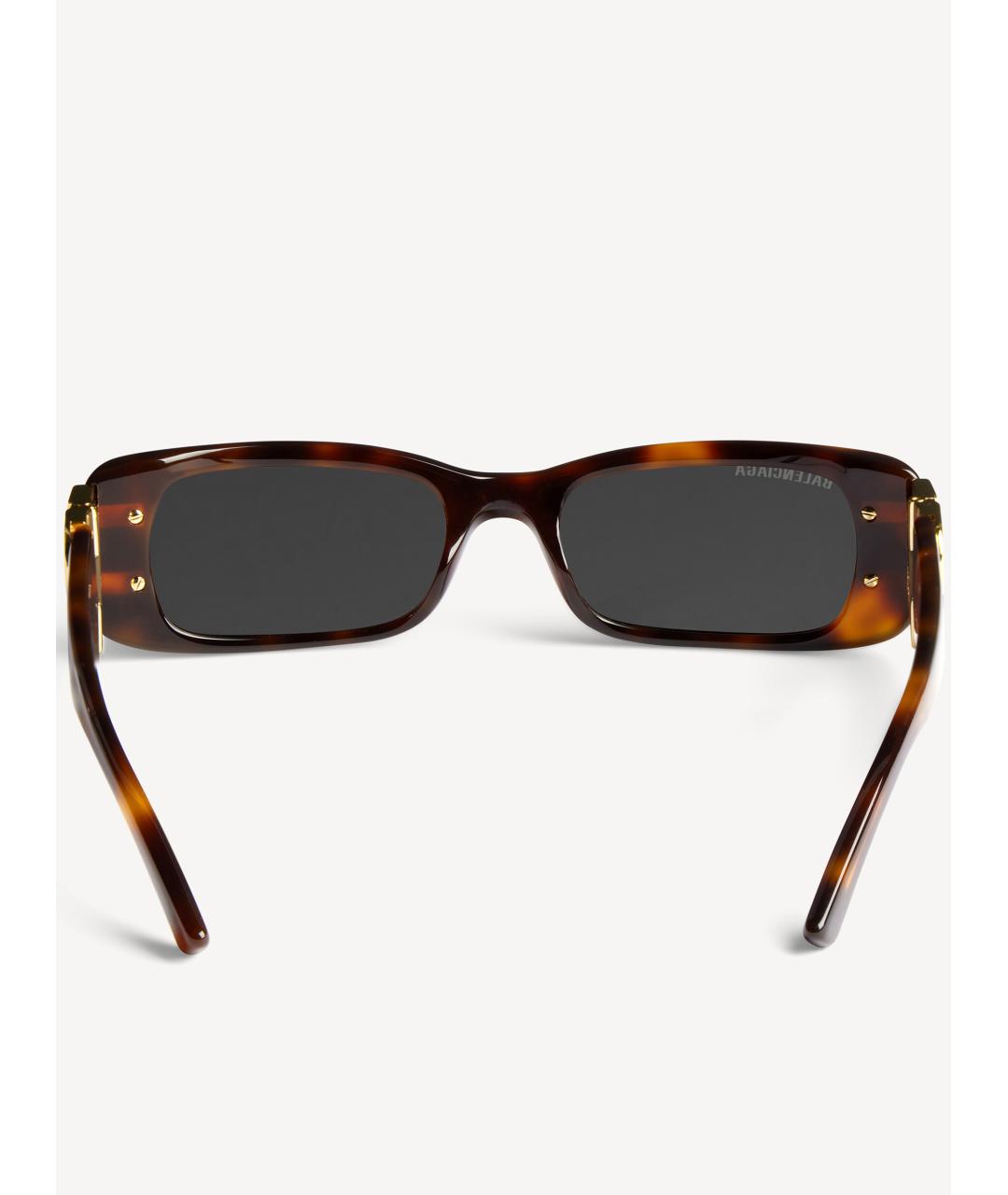 BALENCIAGA Коричневые солнцезащитные очки, фото 2