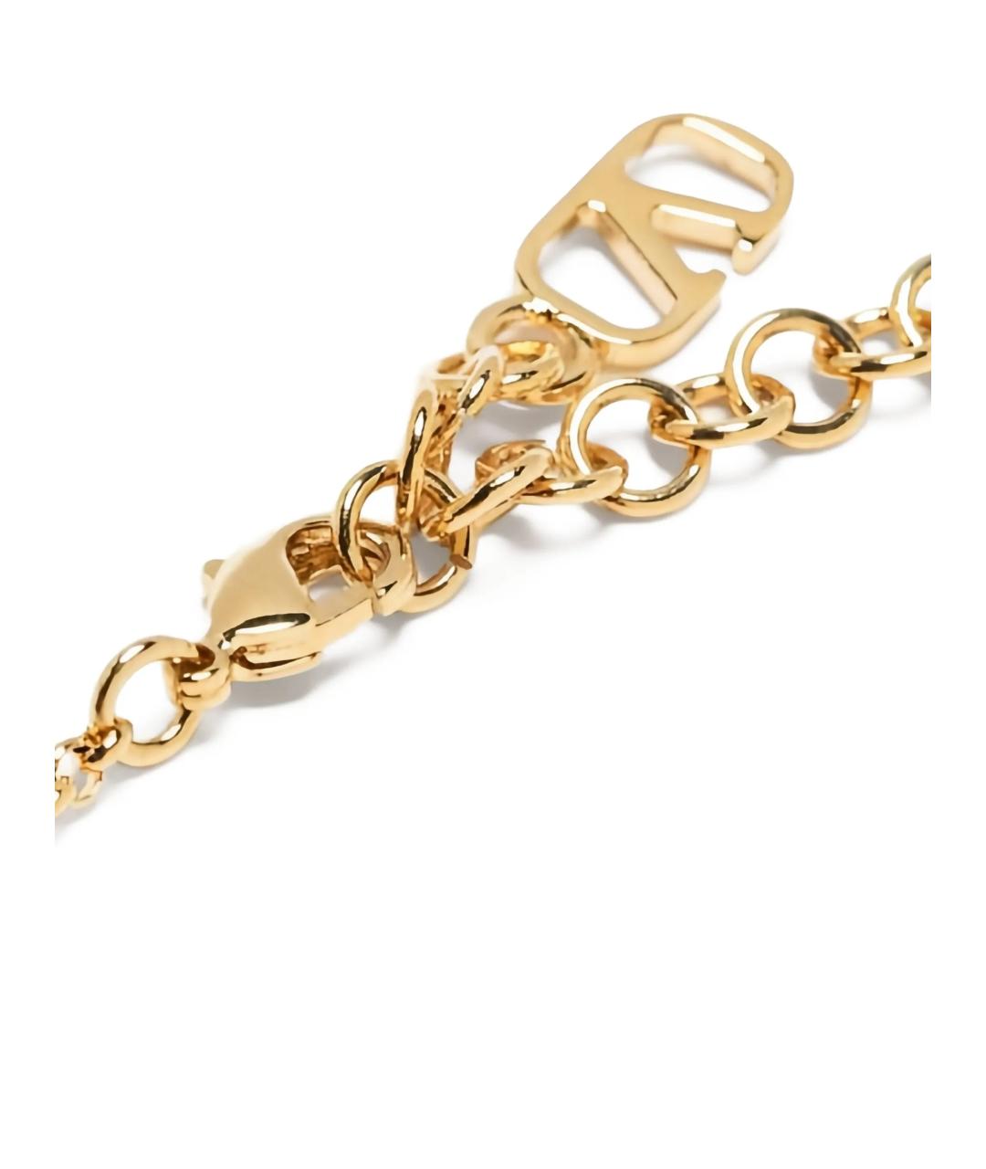 VALENTINO Золотой металлический браслет, фото 3