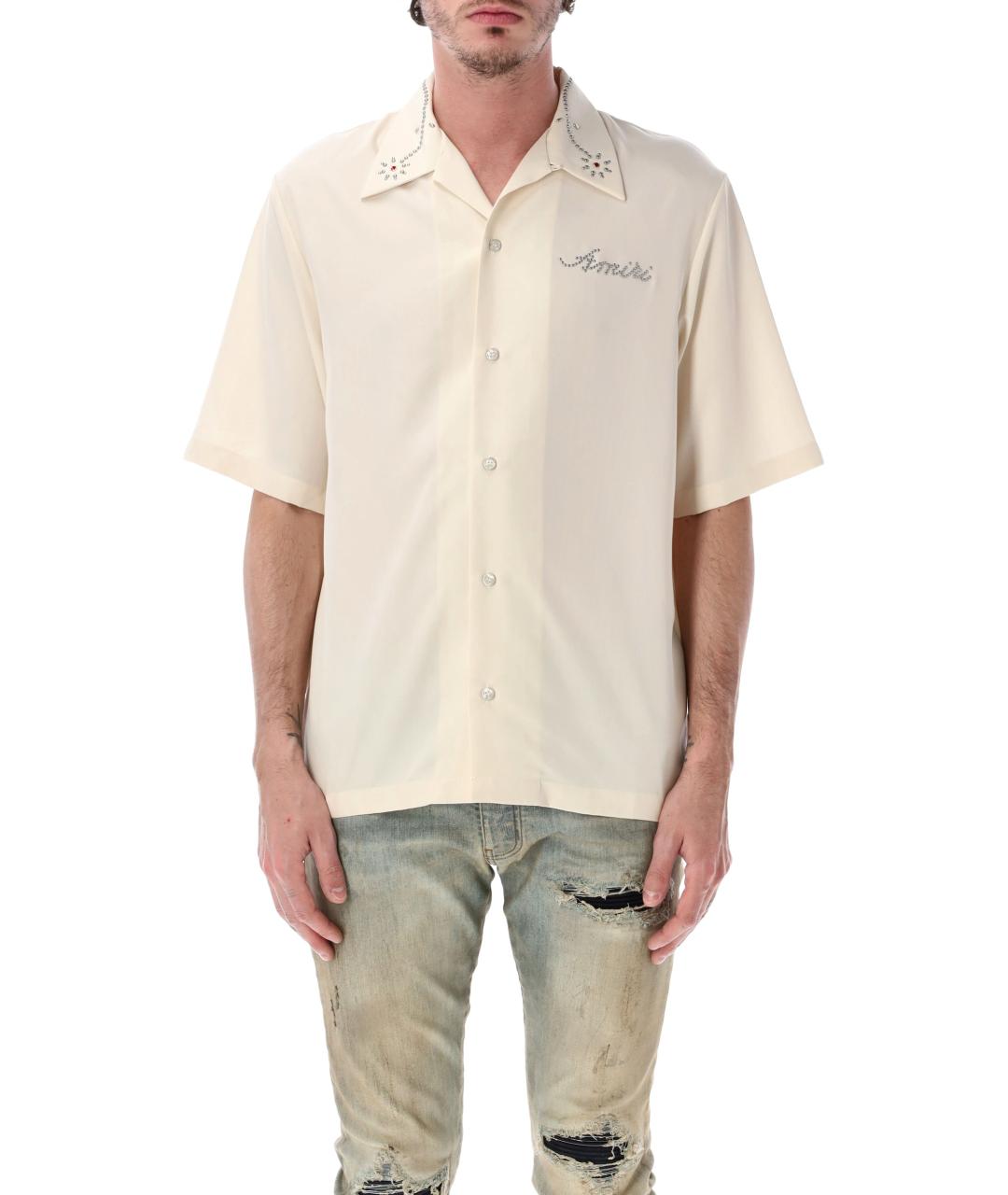 AMIRI Белая кэжуал рубашка, фото 1