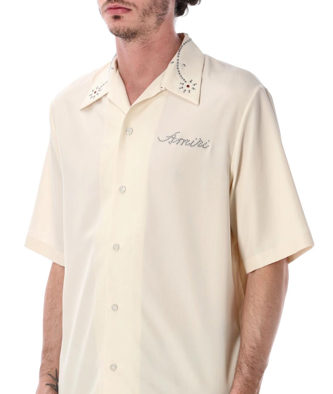 AMIRI Белая кэжуал рубашка, фото 3