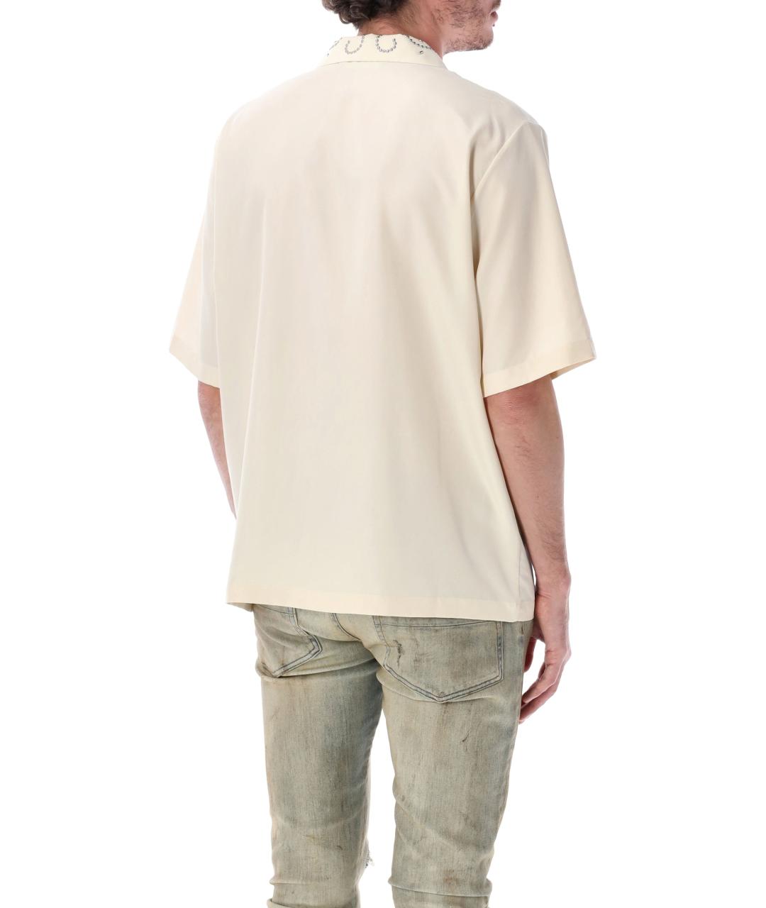 AMIRI Белая кэжуал рубашка, фото 2