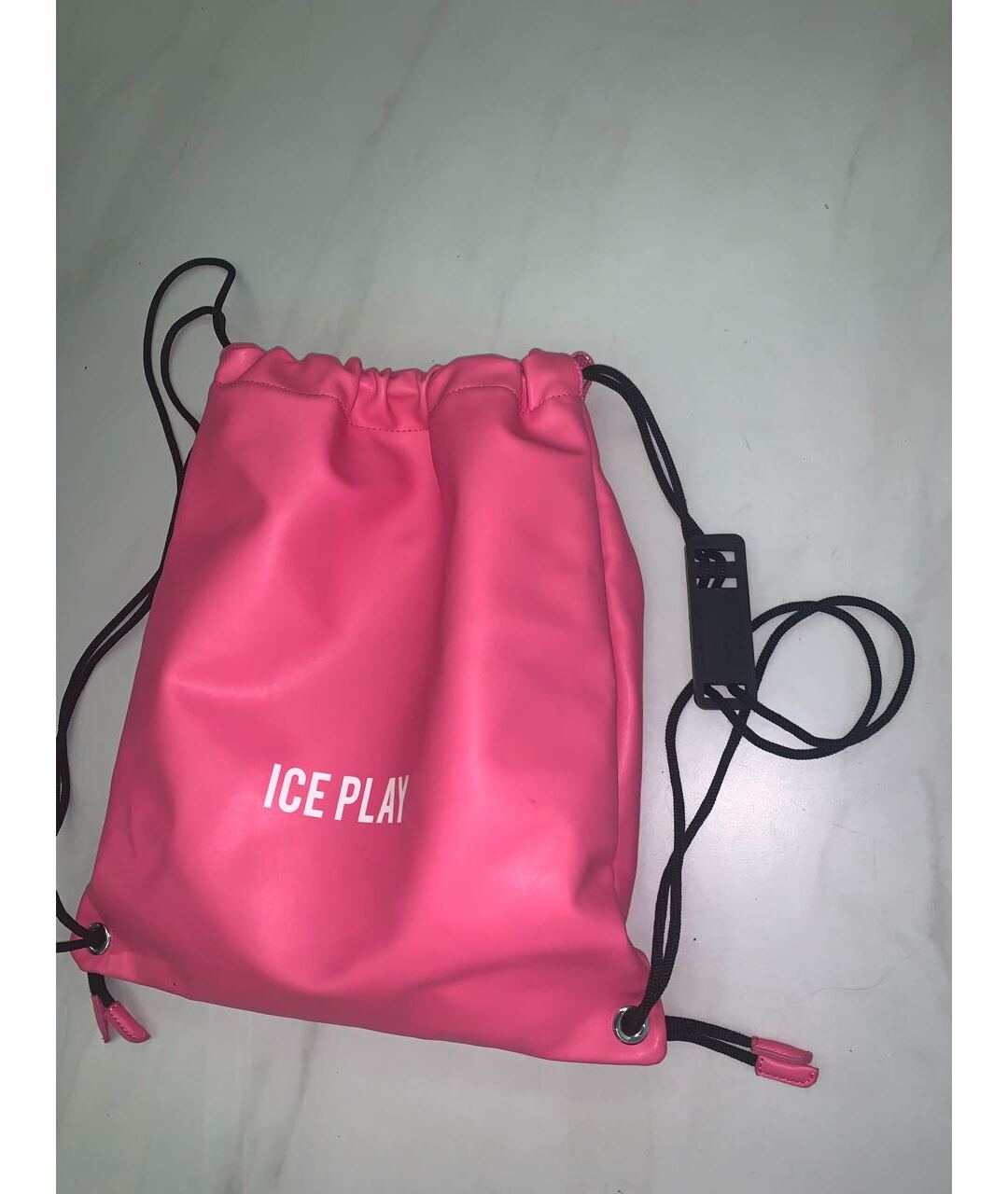 ICE PLAY Розовый рюкзак из искусственной кожи, фото 6