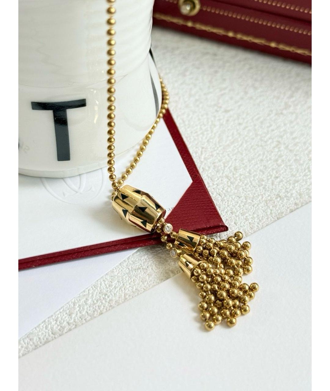 CARTIER Золотое колье из желтого золота, фото 3