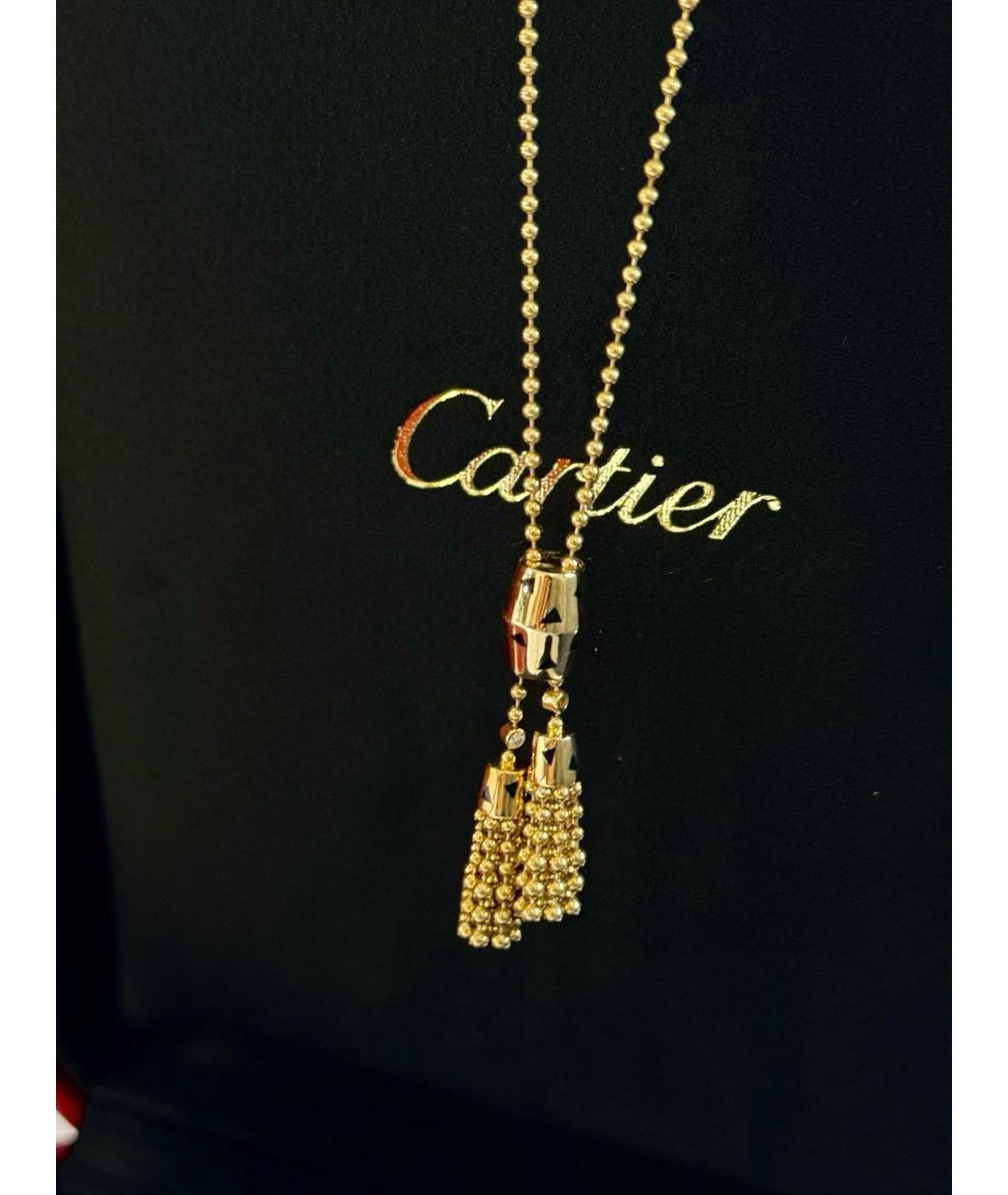 CARTIER Золотое колье из желтого золота, фото 5