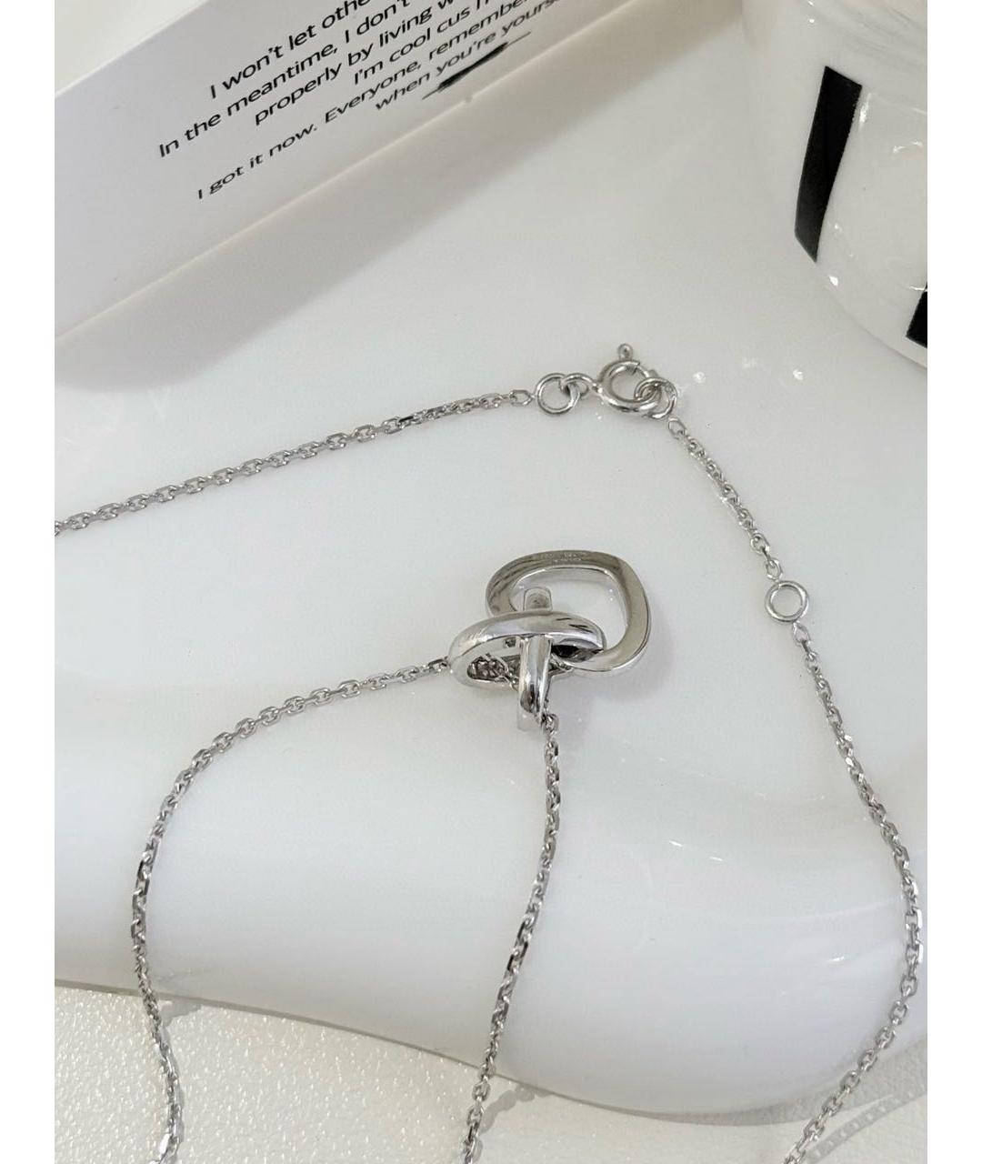 CHAUMET Серебряное колье из белого золота, фото 5