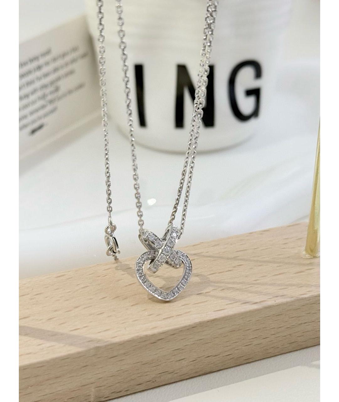 CHAUMET Серебряное колье из белого золота, фото 6