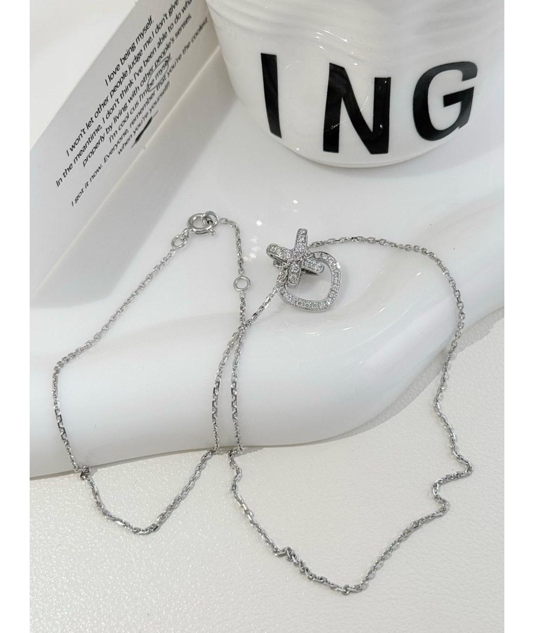 CHAUMET Серебряное колье из белого золота, фото 2