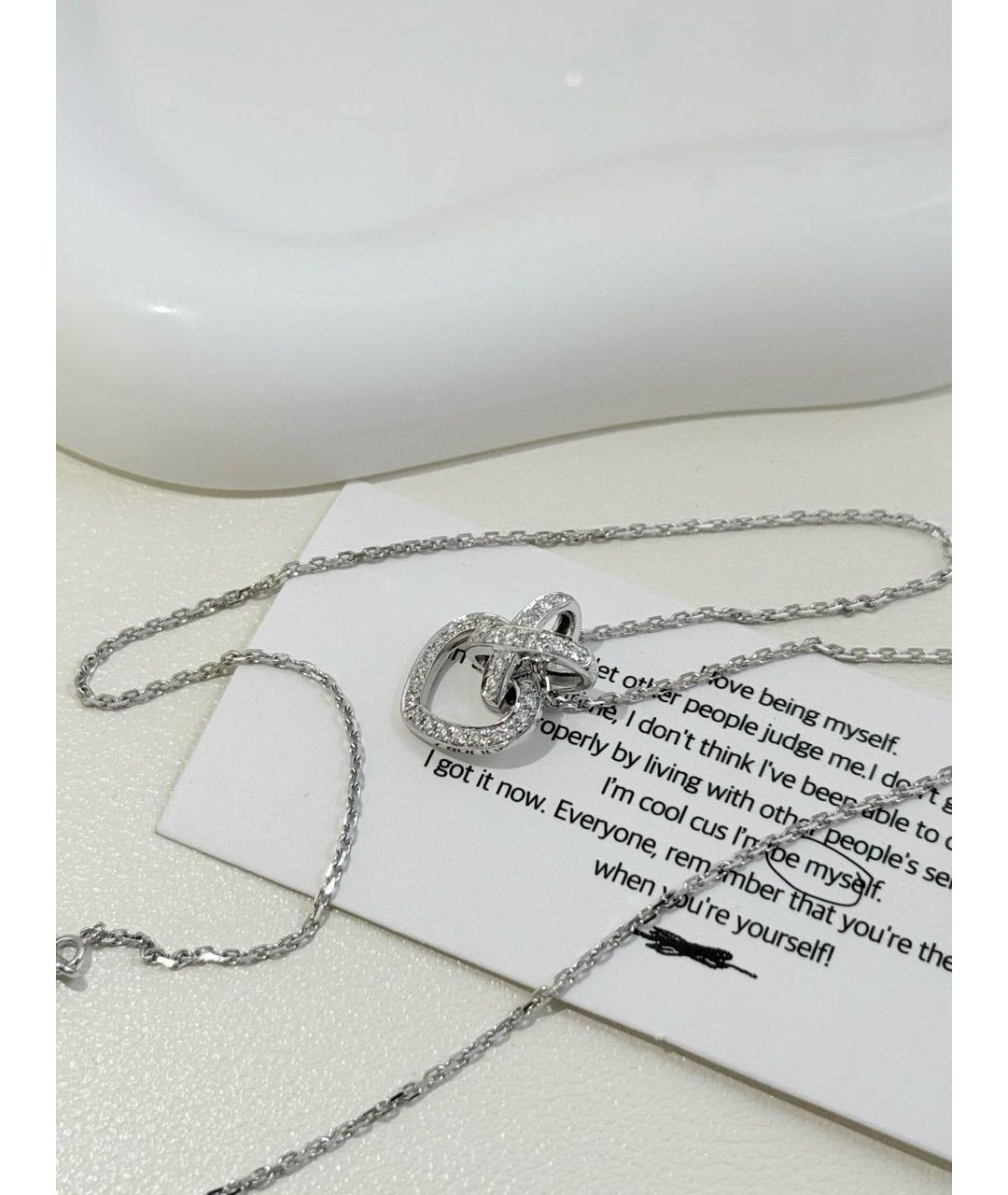 CHAUMET Серебряное колье из белого золота, фото 3