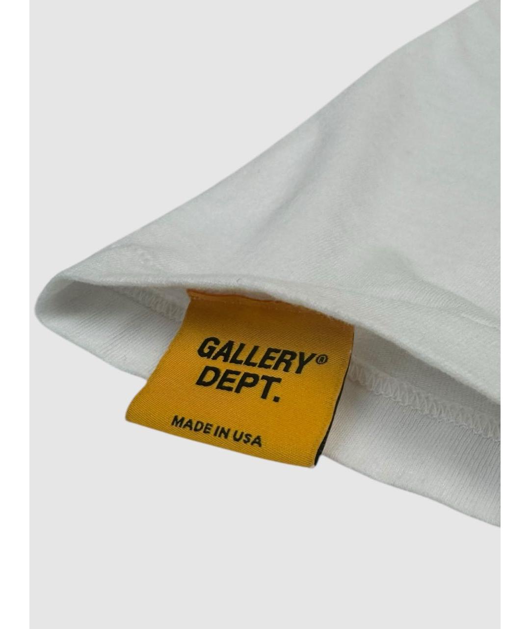 Gallery Dept Белая хлопковая футболка, фото 5